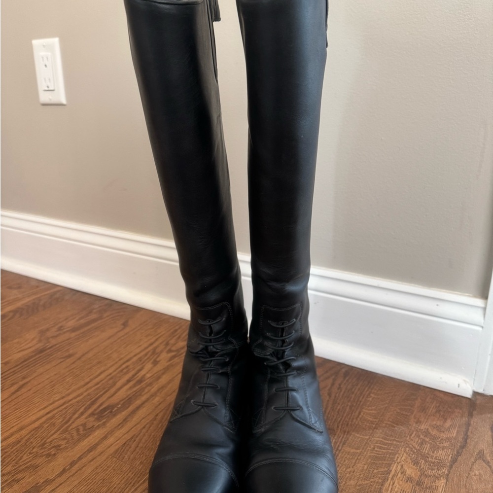 Ariat Heritage Compass Waterproof Field Boots Women’s 9 med height reg calf - Picture 2 of 8